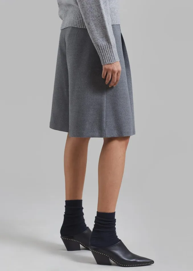 Women The Frankie Shop Bottoms Austen Bermuda Shorts Grey
