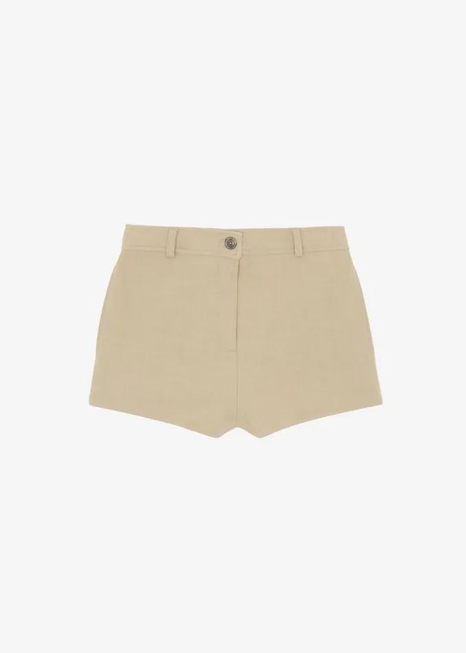 Women The Frankie Shop Bottoms Banks Hot Pants Beige