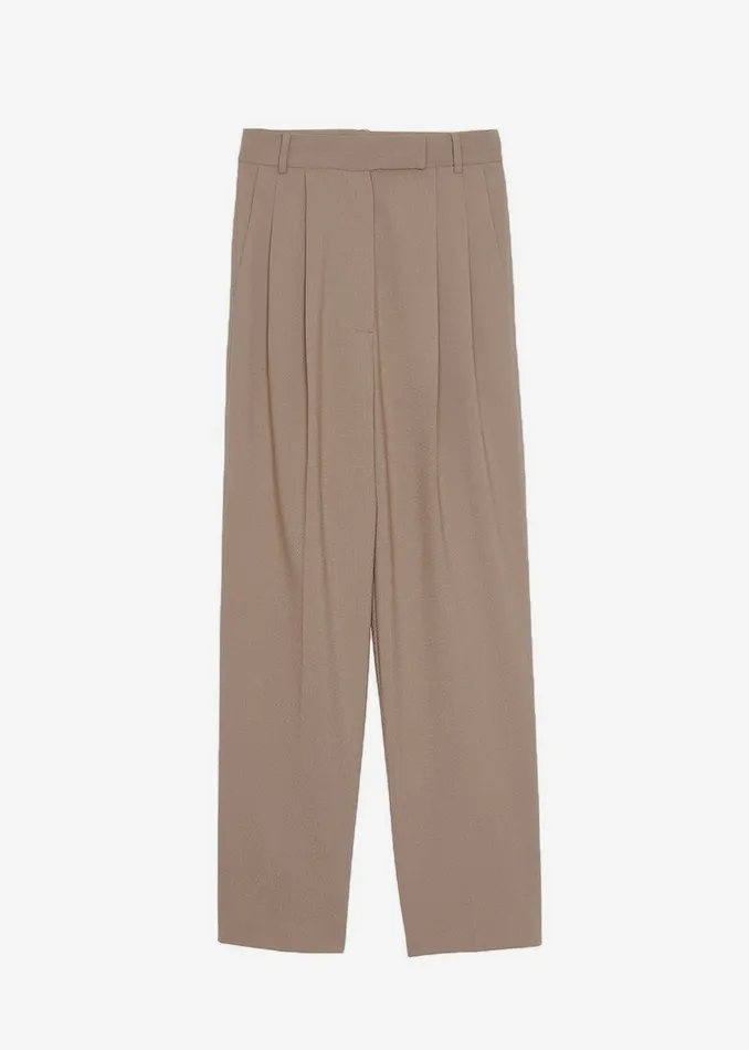 Women The Frankie Shop Bottoms Bea Suit Pants Latte