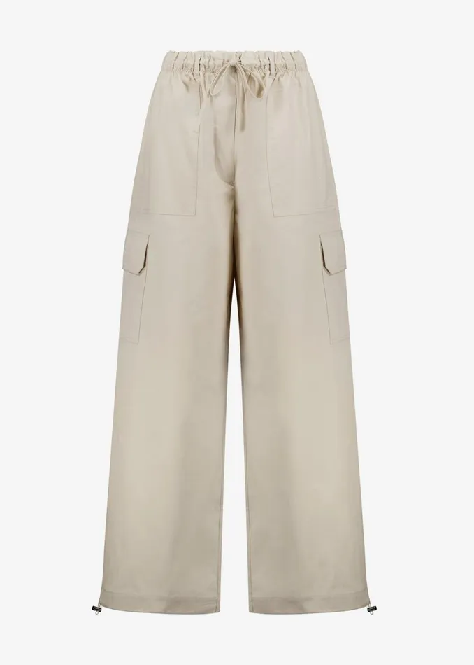 Women The Frankie Shop Bottoms Beaufille Ernst Cargo Pants Beige