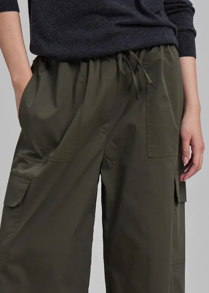 Women The Frankie Shop Bottoms Beaufille Ernst Cargo Pants Khaki