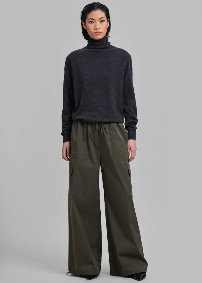 Women The Frankie Shop Bottoms Beaufille Ernst Cargo Pants Khaki