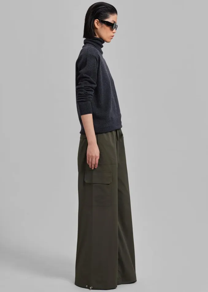 Women The Frankie Shop Bottoms Beaufille Ernst Cargo Pants Khaki