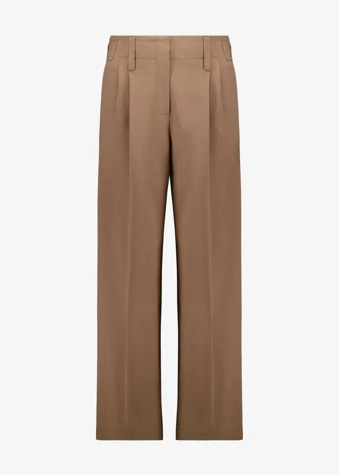 Women The Frankie Shop Bottoms Beaufille Ulla Trousers Camel