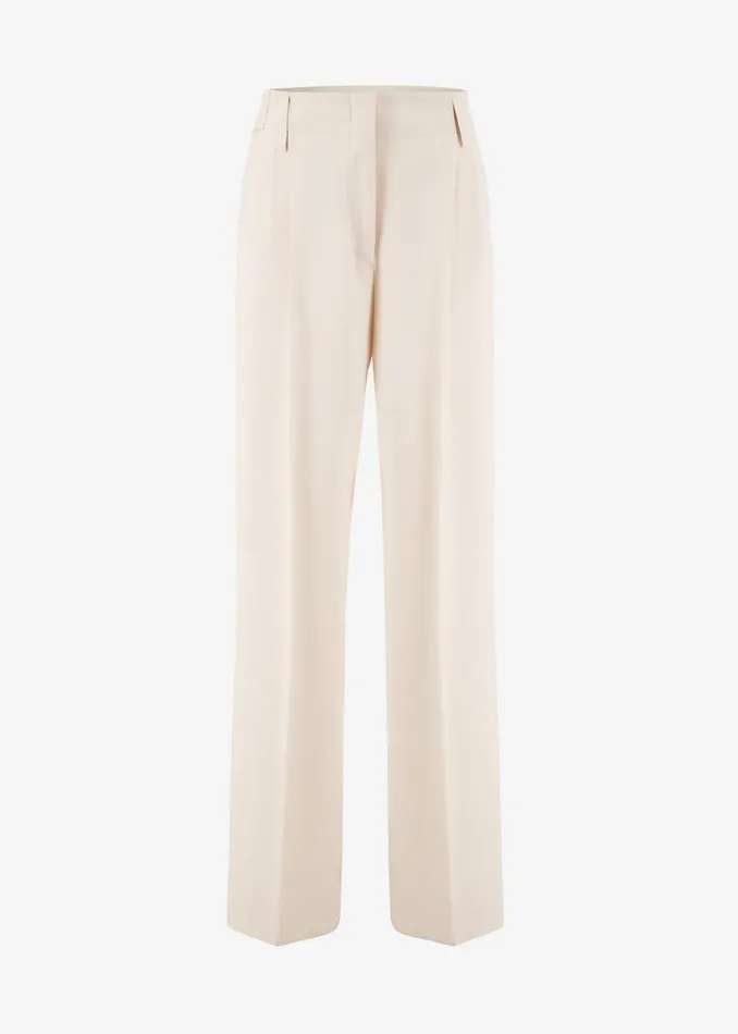 Women The Frankie Shop Bottoms Beaufille Ulla Trousers Parchment