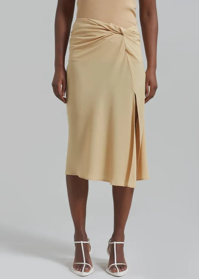 Women The Frankie Shop Bottoms Beaufille Vela Skirt Butter