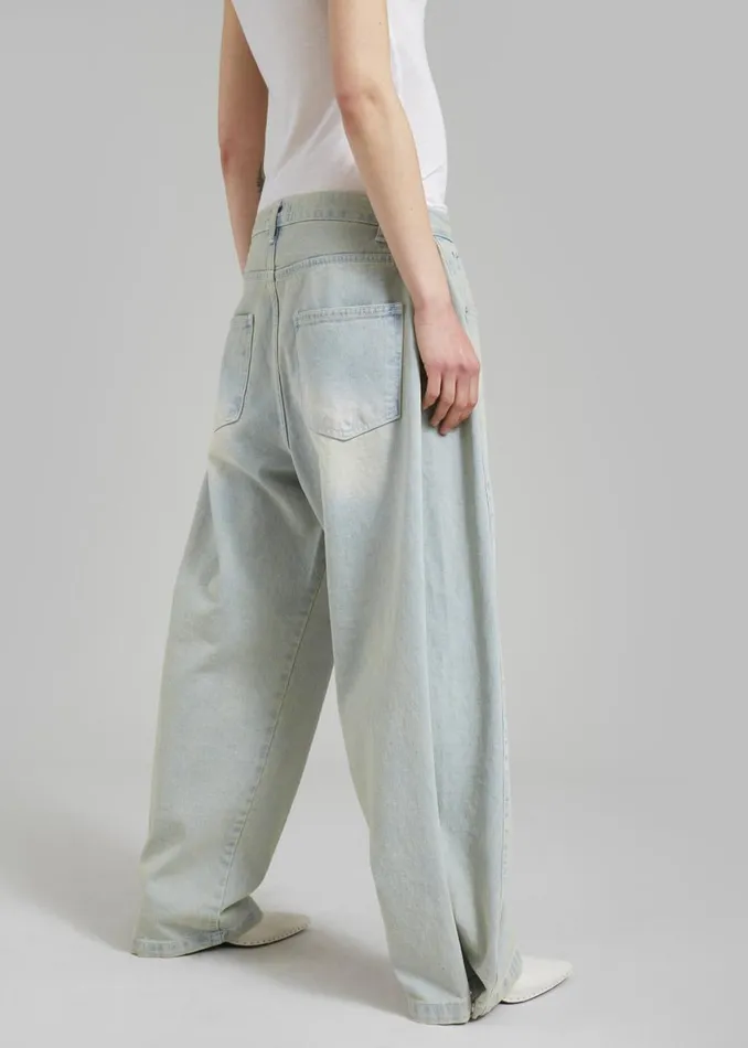 Women The Frankie Shop Bottoms Bryony Jeans Bleach
