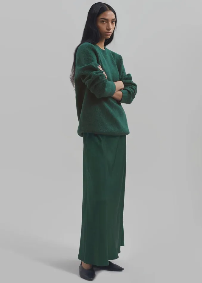Women The Frankie Shop Bottoms By Malene Birger Boshan Maxi Skirt Sycamore