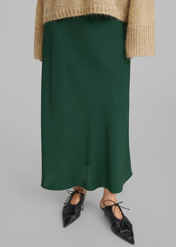 Women The Frankie Shop Bottoms By Malene Birger Boshan Maxi Skirt Sycamore