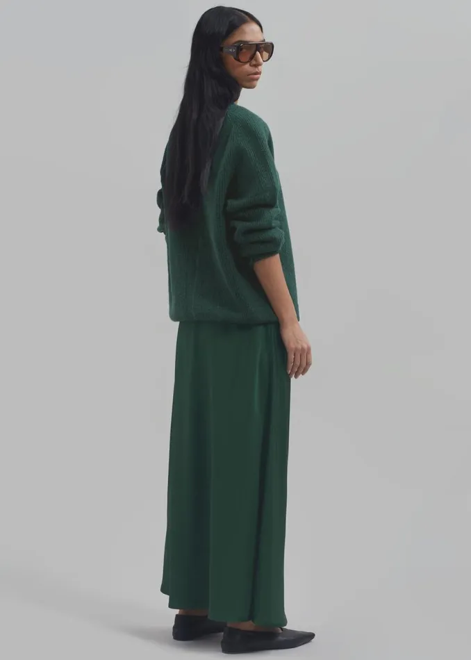 Women The Frankie Shop Bottoms By Malene Birger Boshan Maxi Skirt Sycamore
