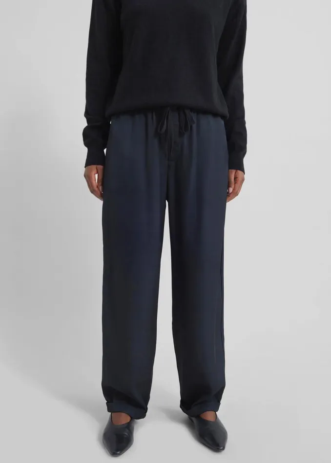 Women The Frankie Shop Bottoms By Malene Birger Joanni Trousers Black