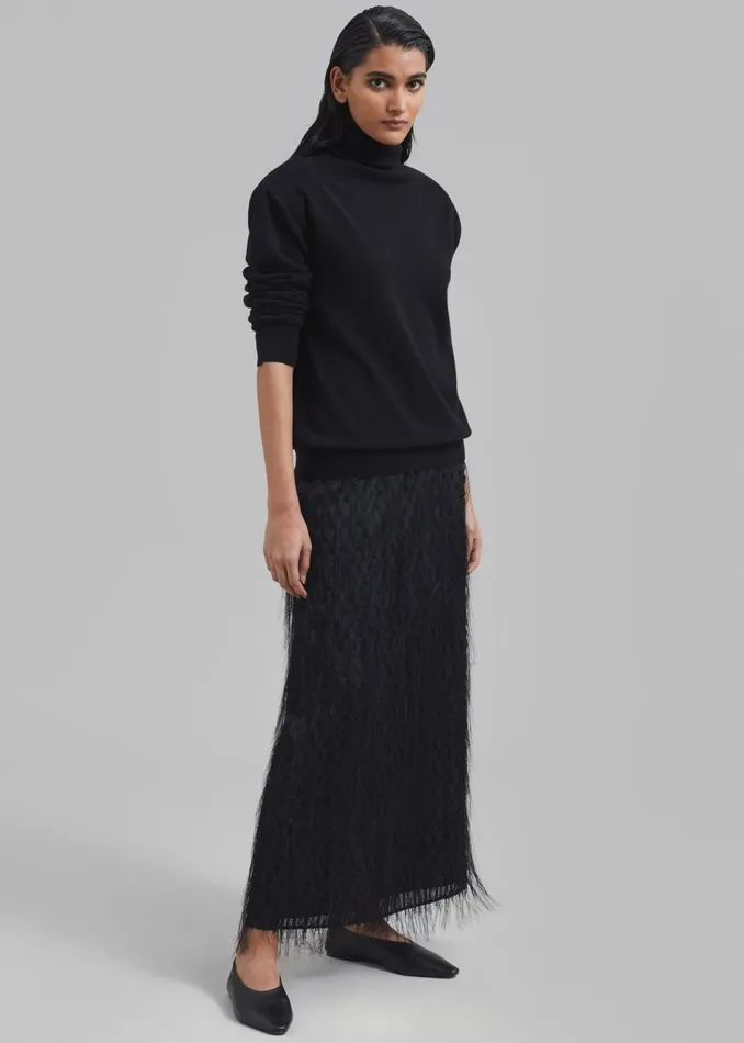 Women The Frankie Shop Bottoms By Malene Birger Palome Skirt Black