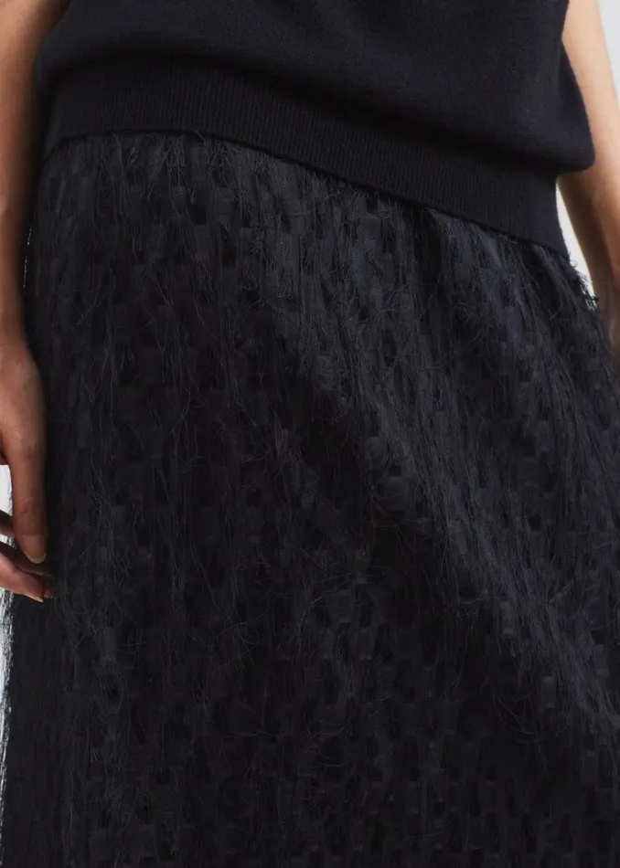 Women The Frankie Shop Bottoms By Malene Birger Palome Skirt Black