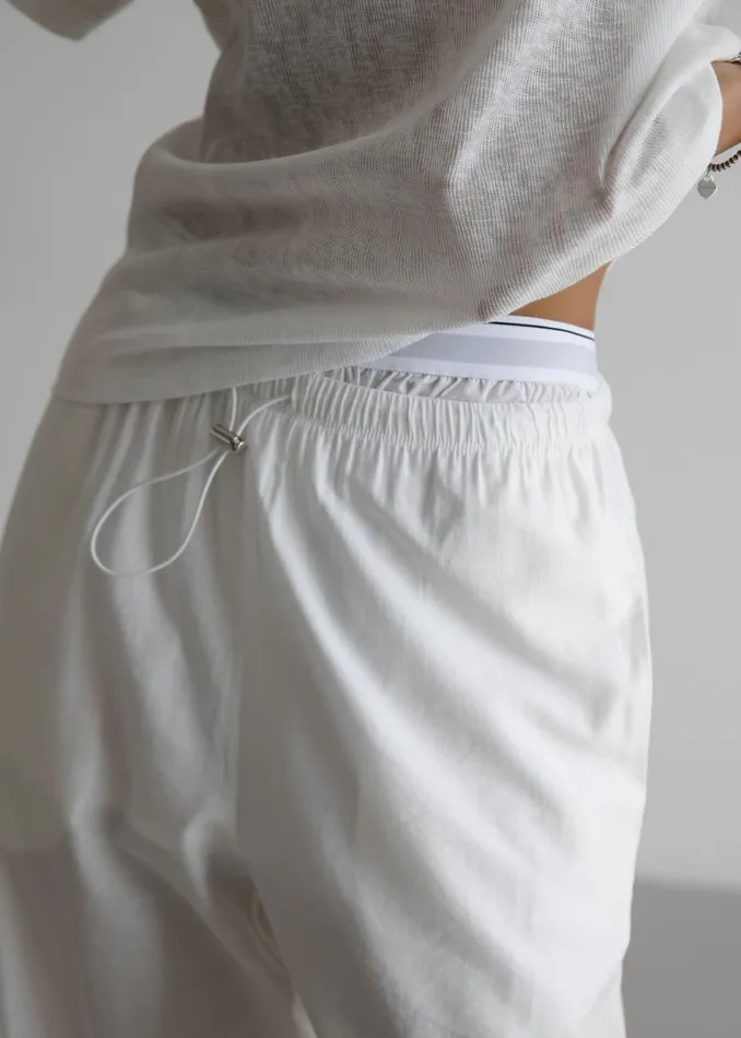 Women The Frankie Shop Bottoms Callie Pants White