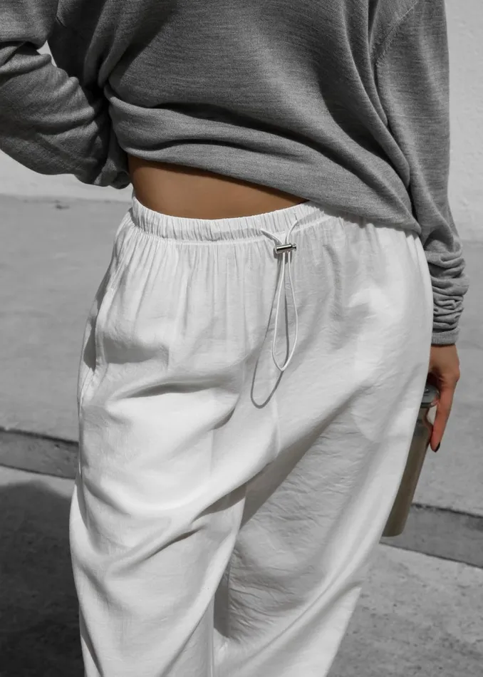 Women The Frankie Shop Bottoms Callie Pants White