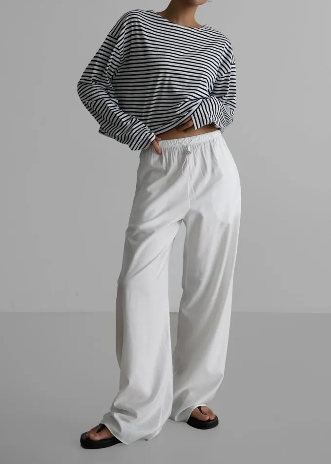 Women The Frankie Shop Bottoms Callie Pants White