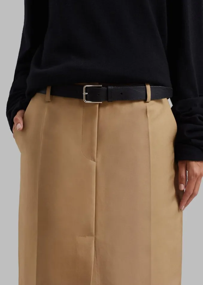 Women The Frankie Shop Bottoms Carley Long Skirt Camel