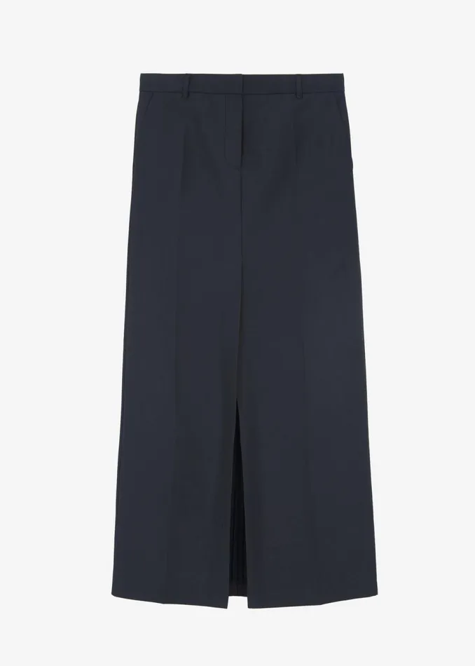 Women The Frankie Shop Bottoms Carley Long Skirt Charcoal