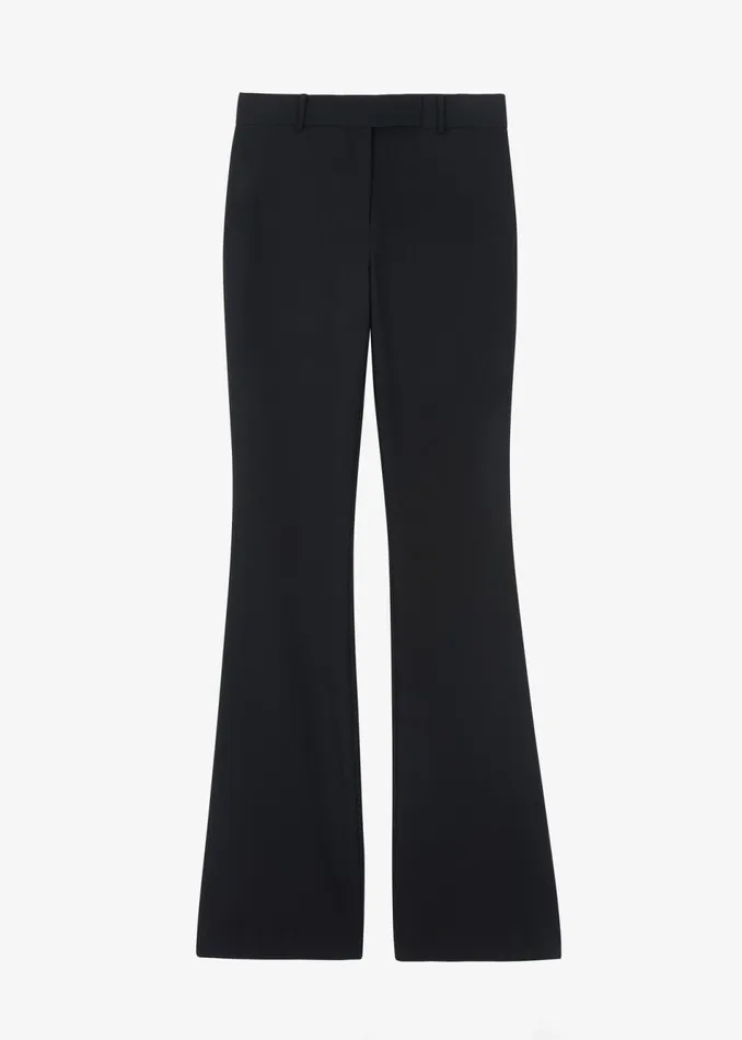 Women The Frankie Shop Bottoms Charley Bootcut Pants Black