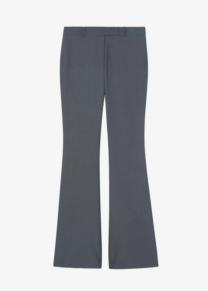 Women The Frankie Shop Bottoms Charley Bootcut Pants Charcoal
