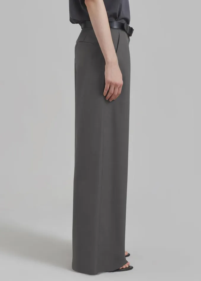 Women The Frankie Shop Bottoms Charlotte Trousers Grey