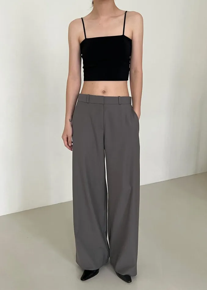 Women The Frankie Shop Bottoms Charlotte Trousers Grey