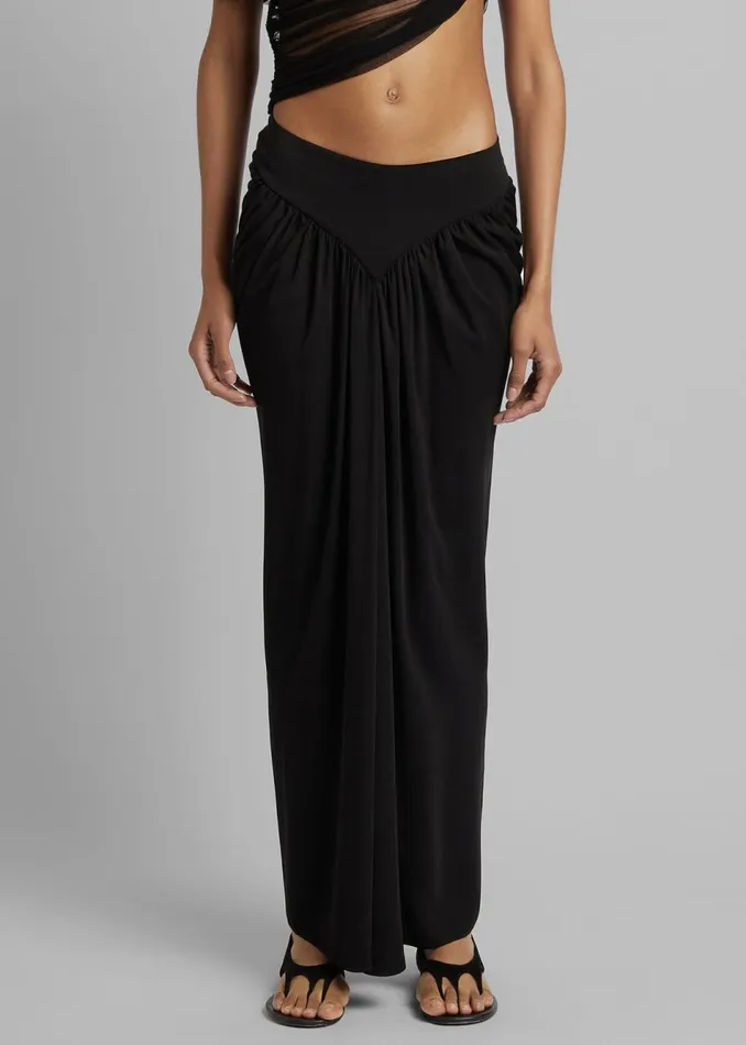 Women The Frankie Shop Bottoms Christopher Esber Magnetica Skirt Black