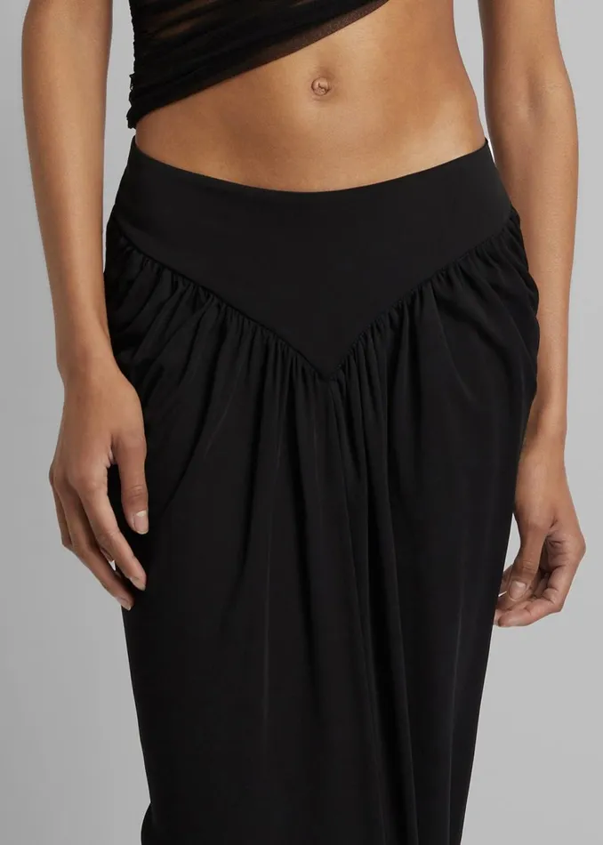 Women The Frankie Shop Bottoms Christopher Esber Magnetica Skirt Black