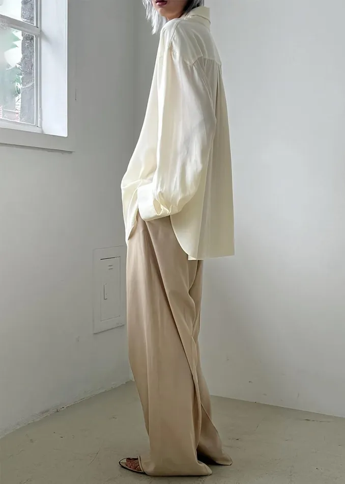 Women The Frankie Shop Bottoms Colyn Trousers Beige