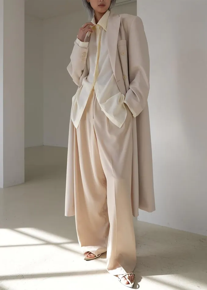 Women The Frankie Shop Bottoms Colyn Trousers Beige