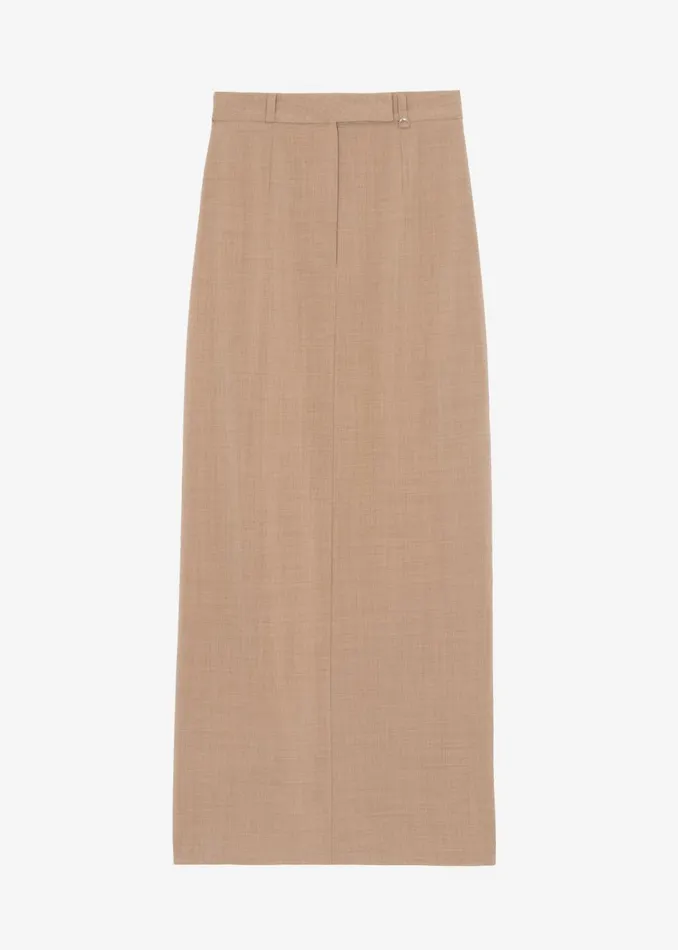 Women The Frankie Shop Bottoms Cornelia Maxi Skirt Brown