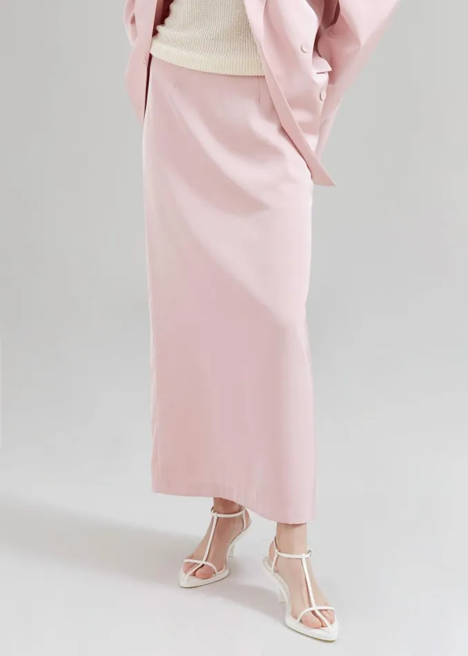 Women The Frankie Shop Bottoms Demi Pencil Skirt Pink