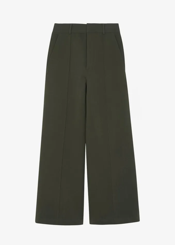 Women The Frankie Shop Bottoms Devon Trousers Khaki