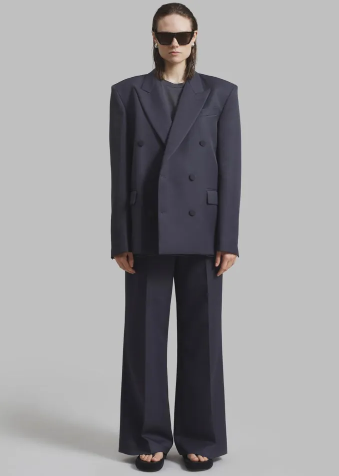Women The Frankie Shop Bottoms Dixie Trousers Charcoal
