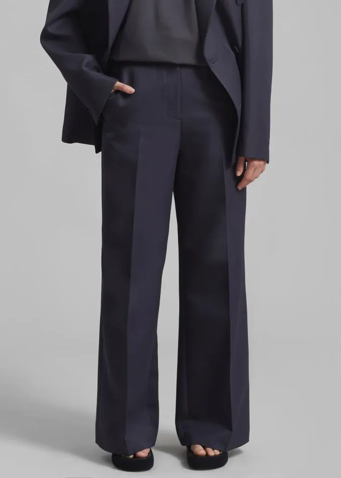 Women The Frankie Shop Bottoms Dixie Trousers Charcoal