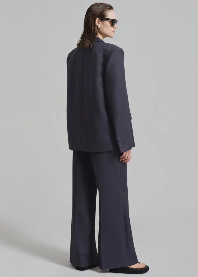 Women The Frankie Shop Bottoms Dixie Trousers Charcoal