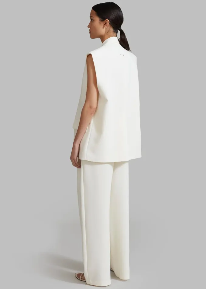 Women The Frankie Shop Bottoms Eloise Trousers Cream