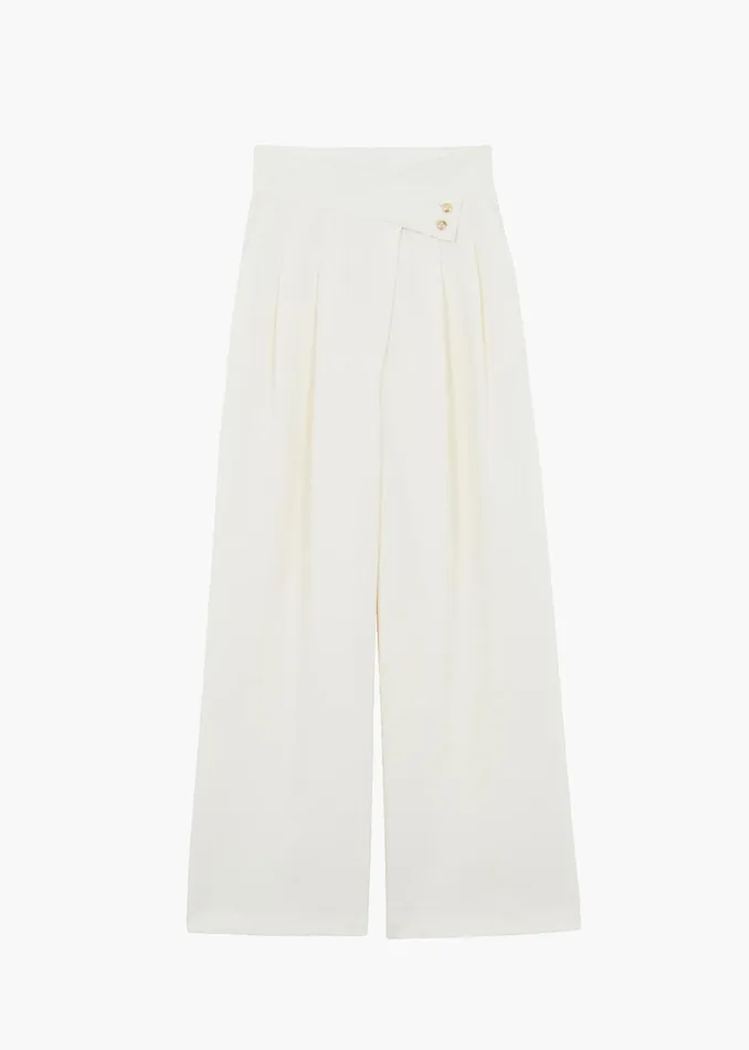 Women The Frankie Shop Bottoms Eloise Trousers Cream