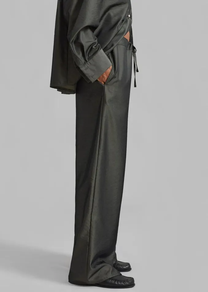 Women The Frankie Shop Bottoms Ethel Pants Peacock