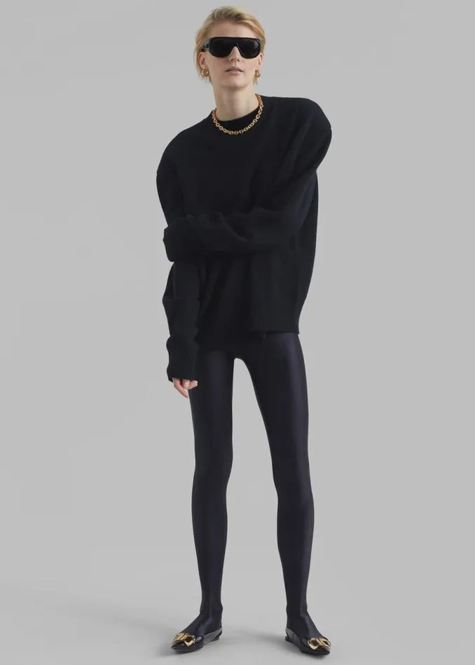 Women The Frankie Shop Bottoms Felicity Tights Black