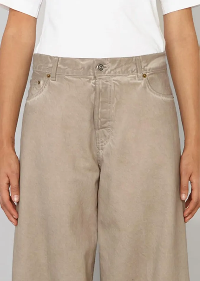 Women The Frankie Shop Bottoms Haikure Bethany Jeans Beige