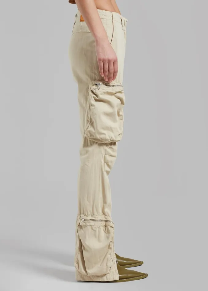 Women The Frankie Shop Bottoms Haikure Carry Pants Barley