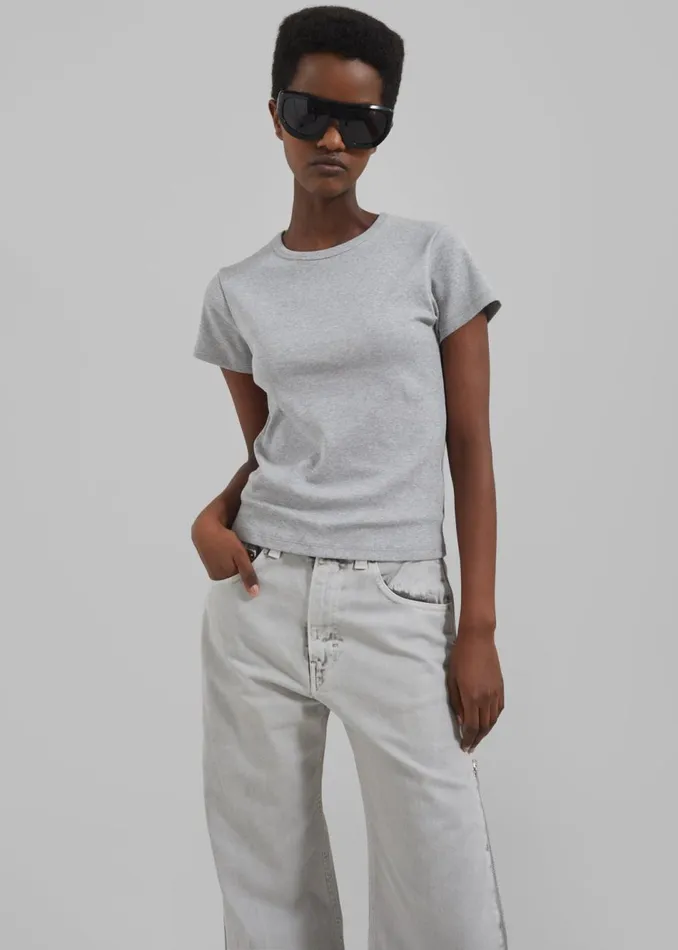 Women The Frankie Shop Bottoms Haikure Triumph Jeans Shifting Grey