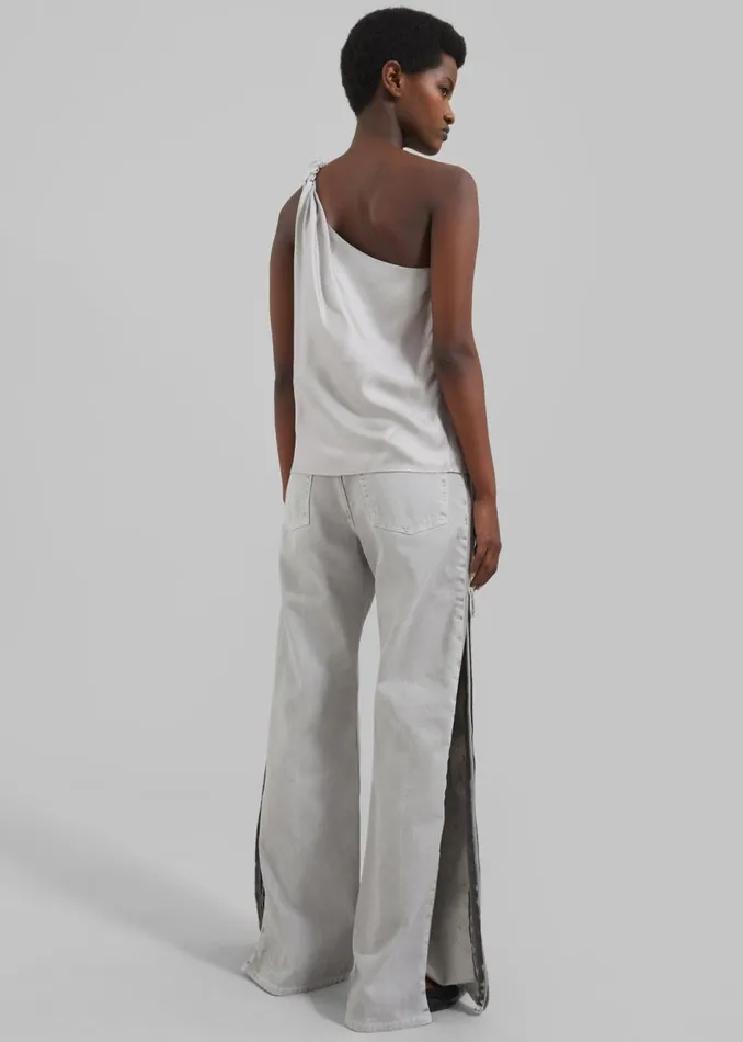 Women The Frankie Shop Bottoms Haikure Triumph Jeans Shifting Grey