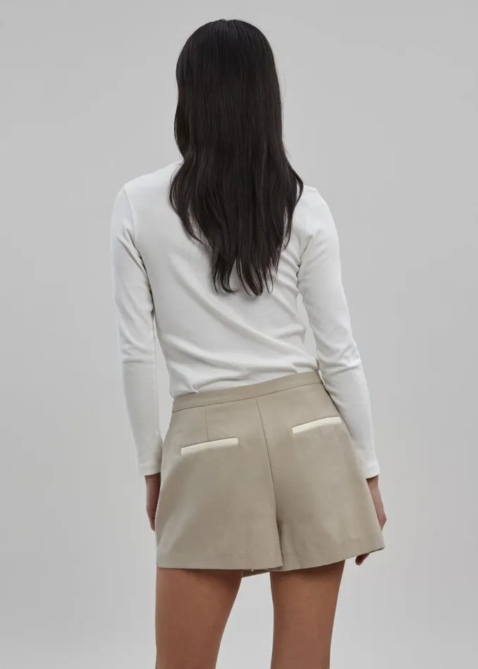 Women The Frankie Shop Bottoms Hava Wrap Skort Beige