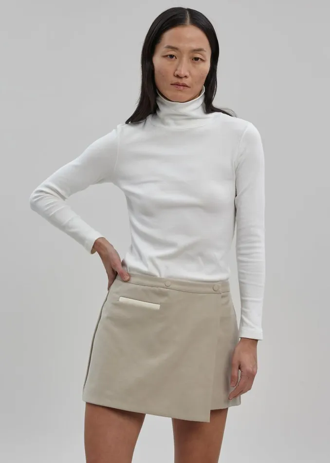 Women The Frankie Shop Bottoms Hava Wrap Skort Beige