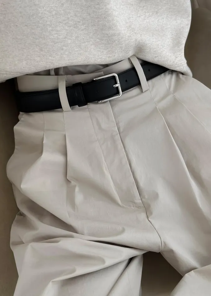 Women The Frankie Shop Bottoms Jayden Wide Pants Taupe