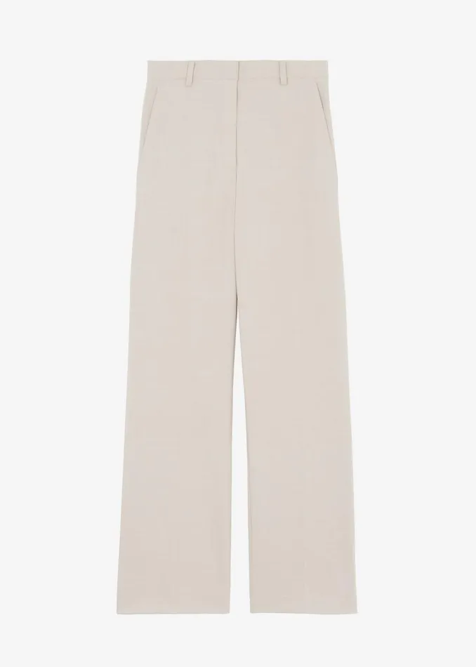 Women The Frankie Shop Bottoms Kit Trousers Beige
