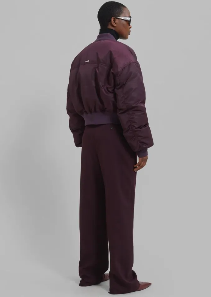 Women The Frankie Shop Bottoms Kylen Trousers Prune