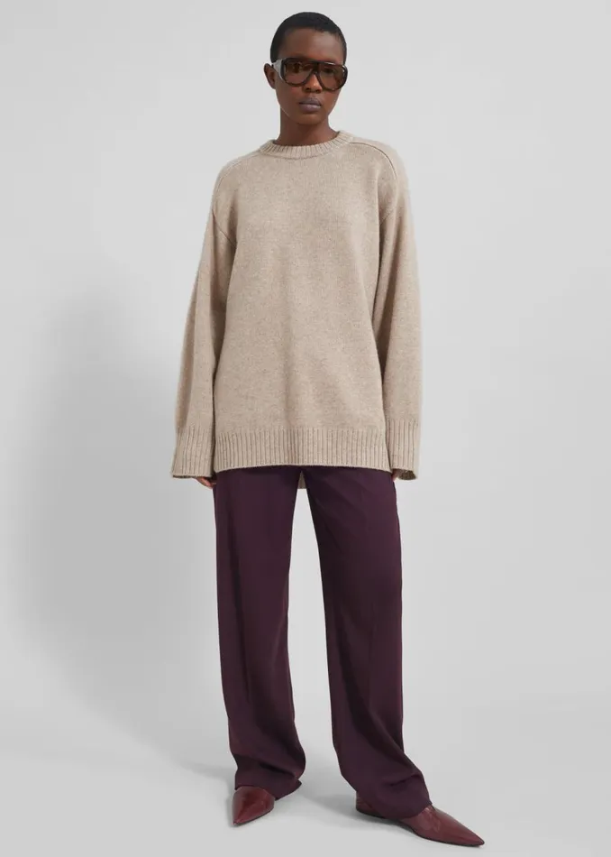 Women The Frankie Shop Bottoms Kylen Trousers Prune